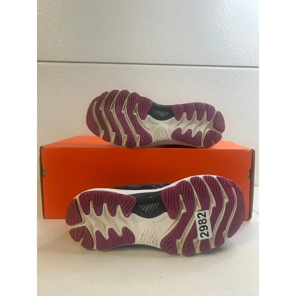 Asics Gel-Nimbus 23 Blue Grey Women Size 6.5 Wide #2982